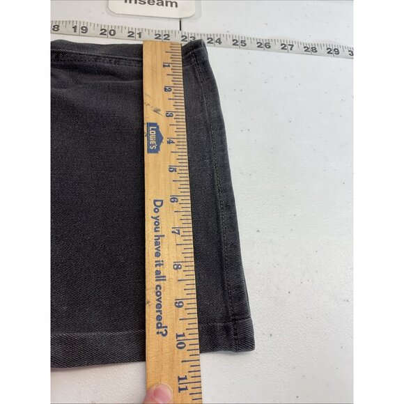 Old Navy Women Petite Size 16 Wow Wide Leg Jeans High Rise Dark Gray NEW - Picture 8 of 9